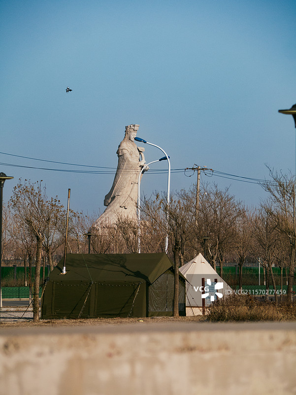 天津滨海新区东堤公园图片素材