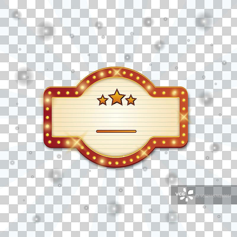 逼真的宝莱坞电影招牌图片素材