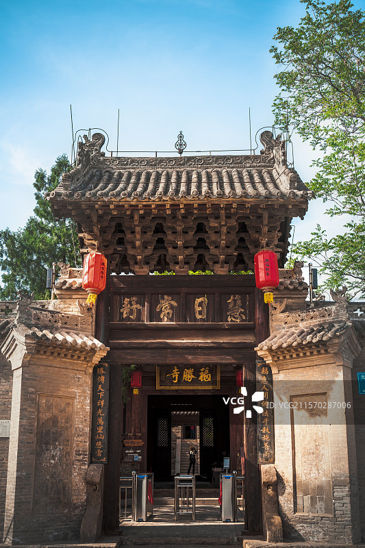 山西新绛县福胜寺图片素材