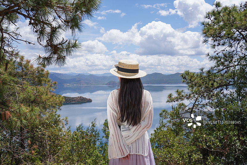 泸沽湖旅游图片素材