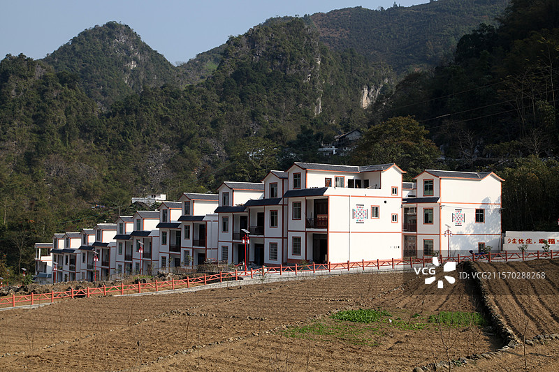 广西凌云县沙里乡弄利新村图片素材