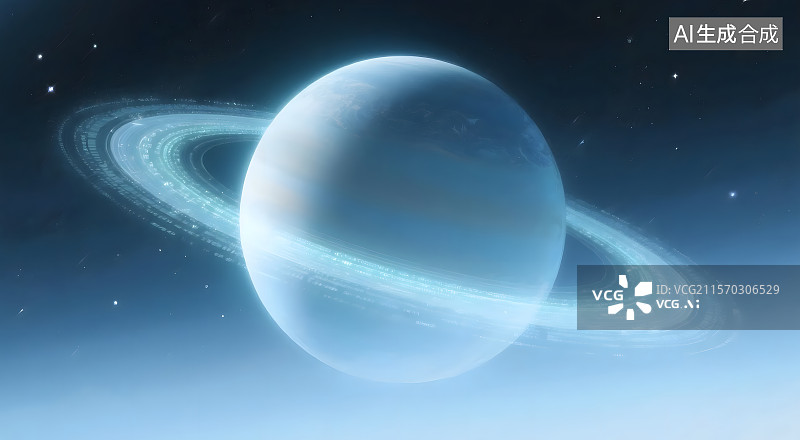 【AI数字艺术】太空行星宇宙背景图片素材