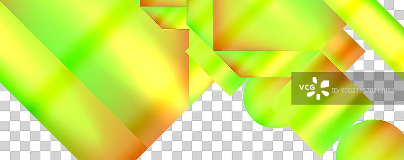 霓虹色流体液体渐变的概念图片素材