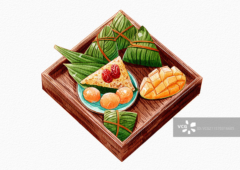 以端午节主题，体现节日的氛围图片素材