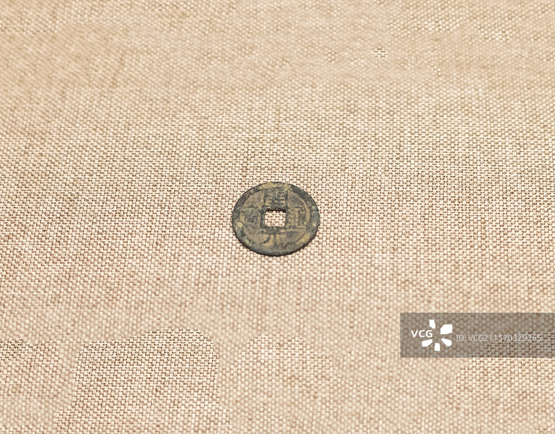 开元通宝铜钱 唐 618~907年  溧阳市博物馆图片素材