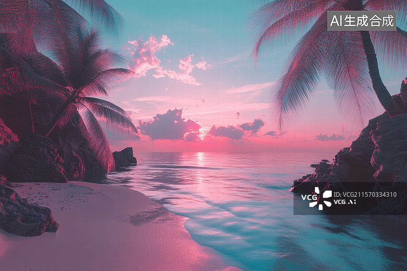 【AI数字艺术】窗边赏月的宁静时光图片素材