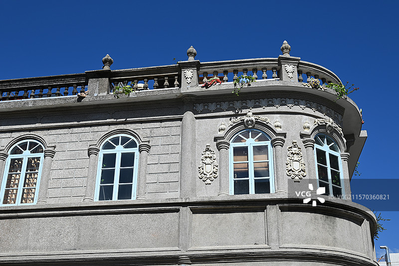 泉州中山路骑楼门窗与各种装饰图片素材