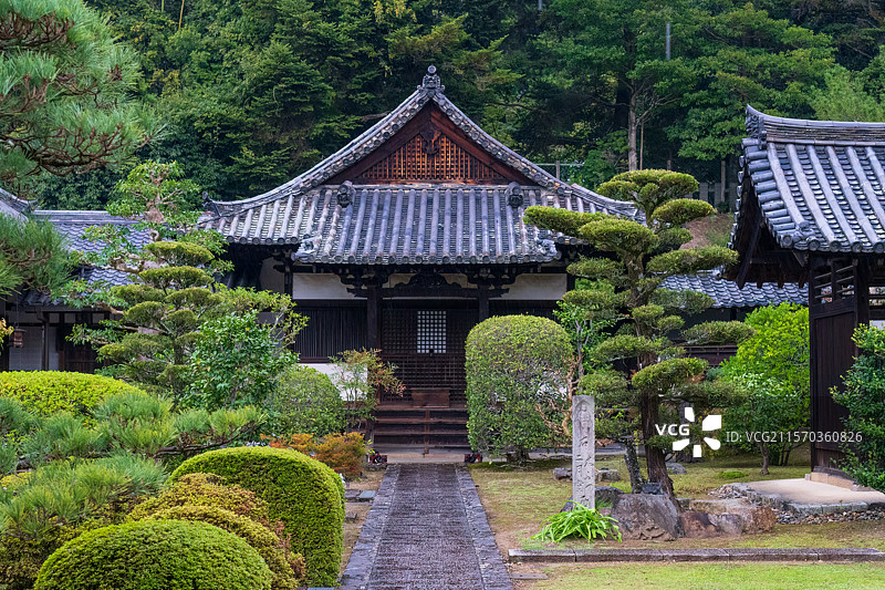 日式庭院图片素材