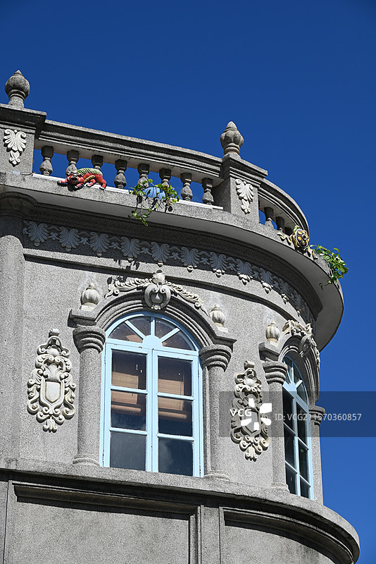 泉州中山路骑楼门窗与各种装饰图片素材