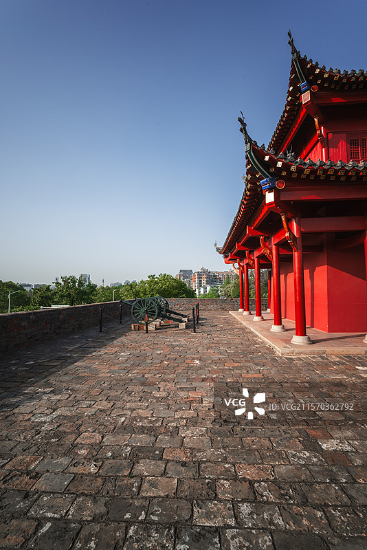 湖北省武汉市首义公园楚望台遗址公园起义门图片素材