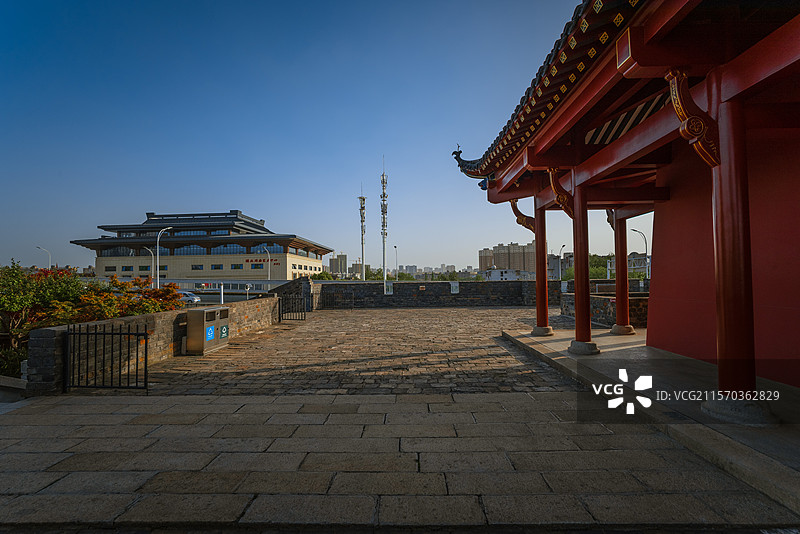 湖北省武汉市首义公园楚望台遗址公园起义门图片素材