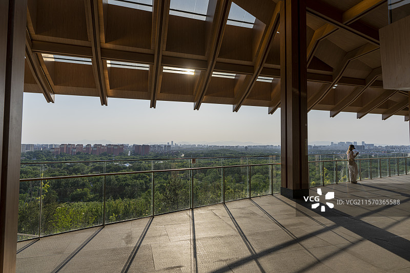 南苑森林湿地公园燕景台图片素材