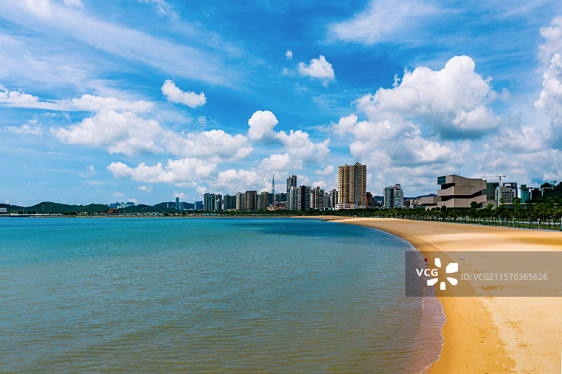 珠海海天公园沙滩图片素材