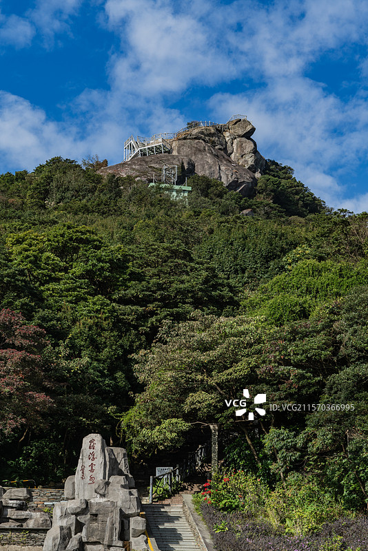 广东惠州罗浮山鹰嘴岩图片素材