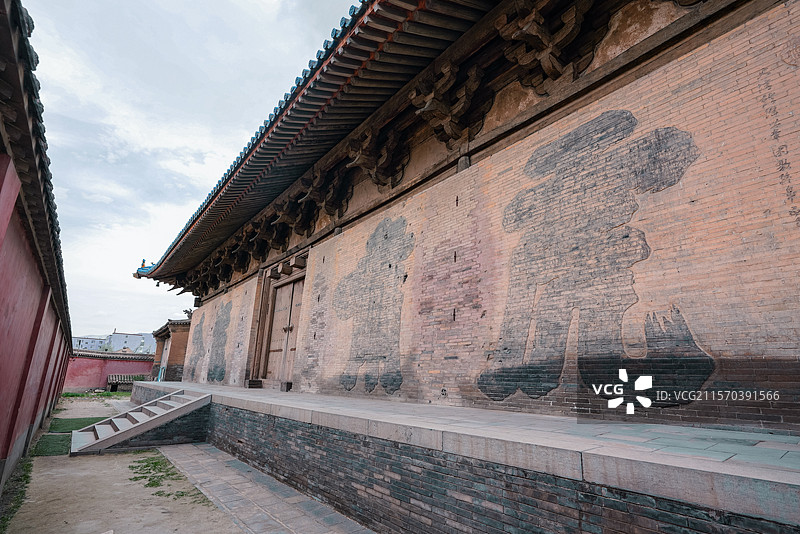 山西大同浑源永安寺图片素材