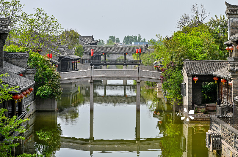 河南省开封市朱仙镇启封故园图片素材