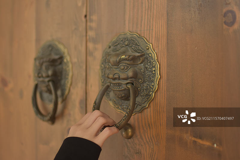 叩门图片素材