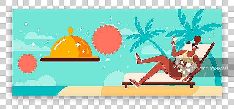 平面酒店横幅模板图片素材