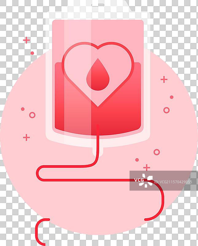 渐变世界献血者日图片素材