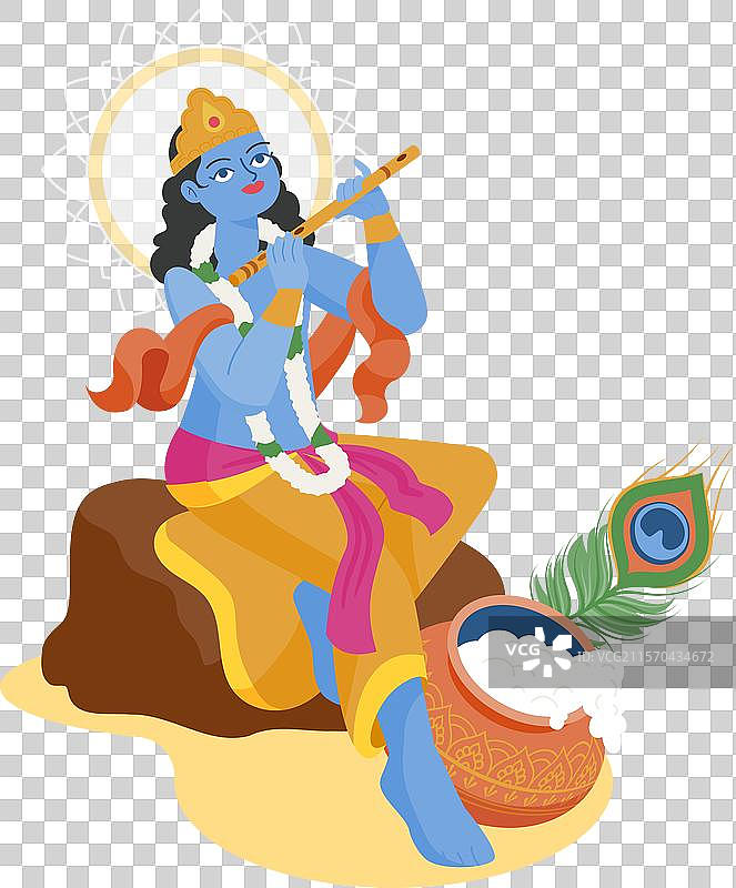 克里希纳诞辰节图片素材