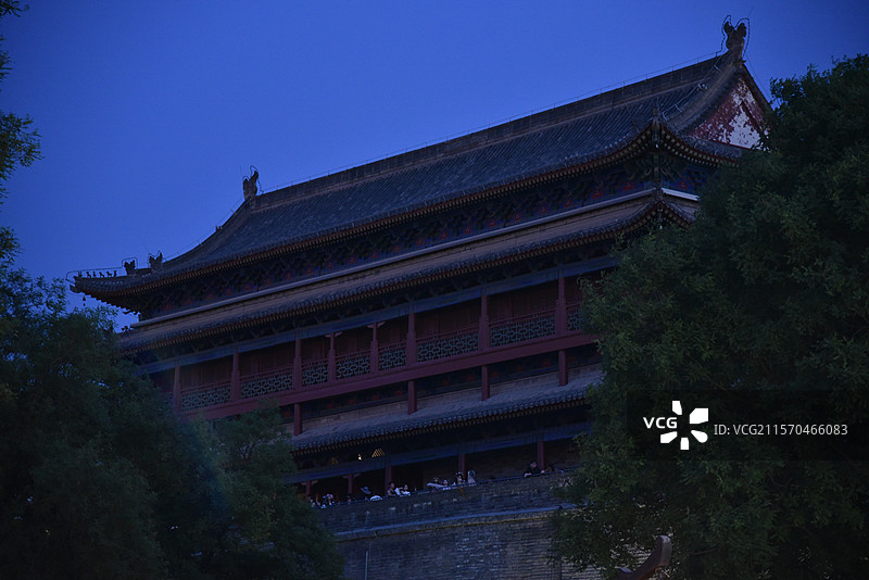 西安城墙 永宁门图片素材