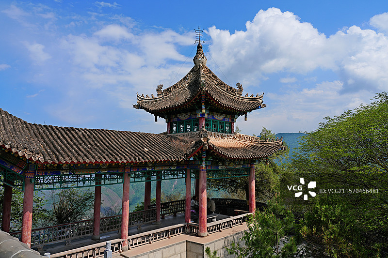 崆峒山东台图片素材