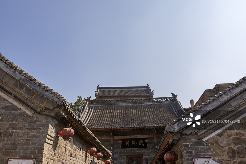 河南省禹州市，神垕古镇，陶瓷官署，河南省重点文物保护单位图片素材