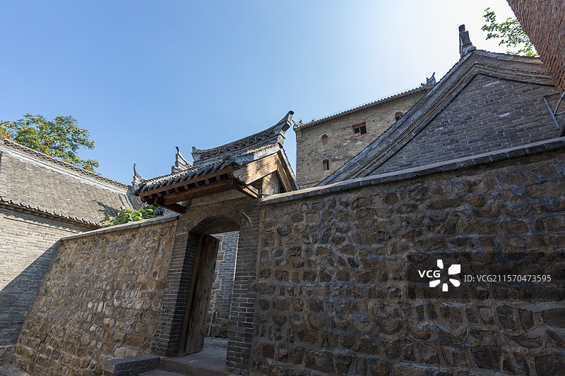 河南省禹州市，神垕古镇，陶瓷官署，河南省重点文物保护单位图片素材