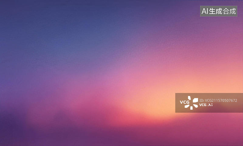 【AI数字艺术】绚丽渐变日落天空背景图图片素材