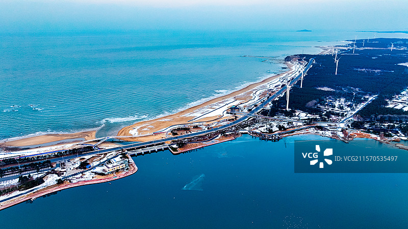 威海逍遥湖图片素材