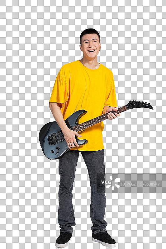 棚拍年轻男人跳街舞图片素材