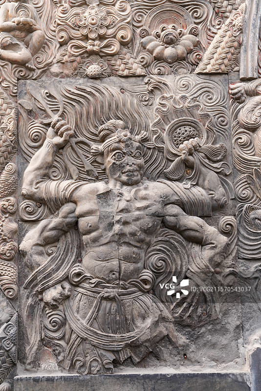 河南省 安阳市 修定寺塔 唐塔 砖舍利塔图片素材