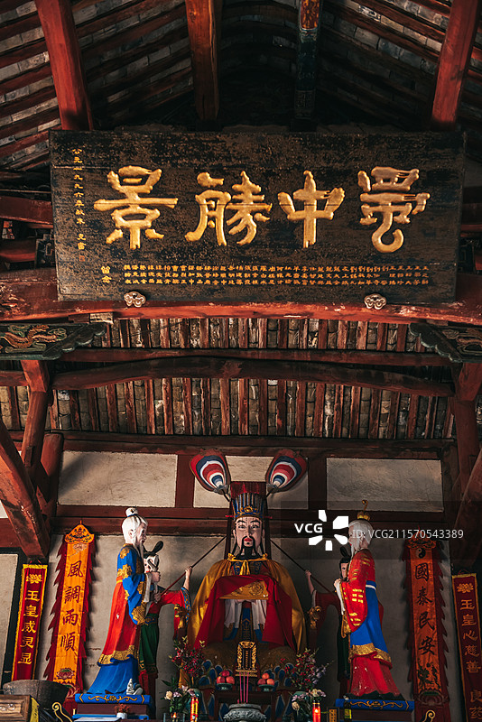 四川省绵阳市三台县云台观，四川第二大道观图片素材