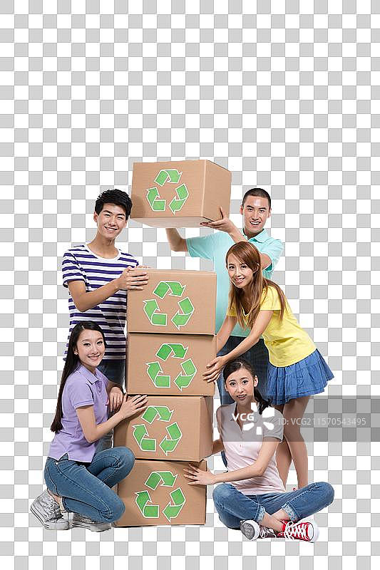 棚拍休闲装年轻人图片素材