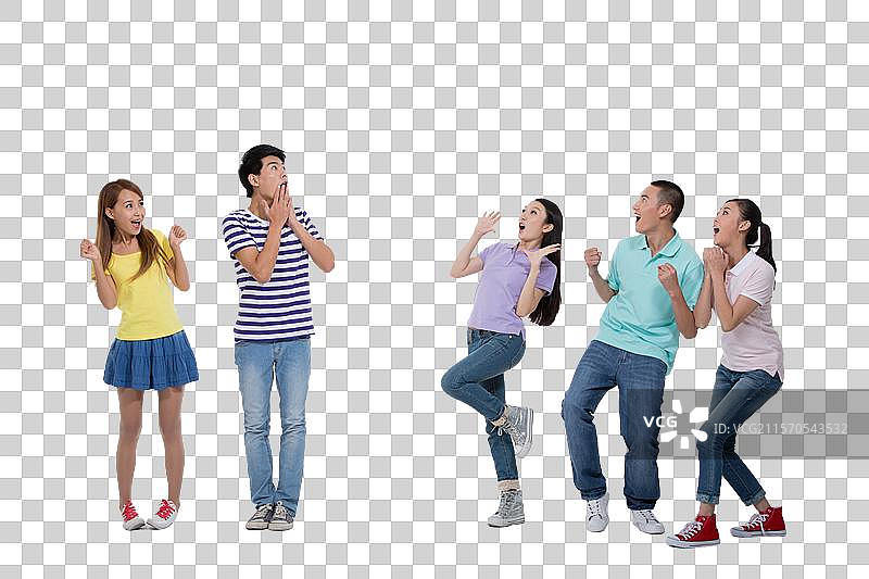 棚拍休闲装年轻人图片素材