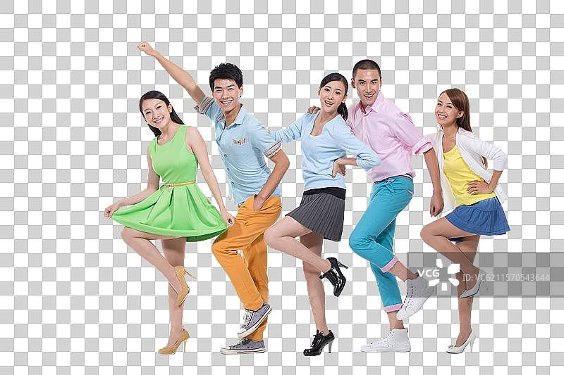 棚拍休闲装年轻人图片素材