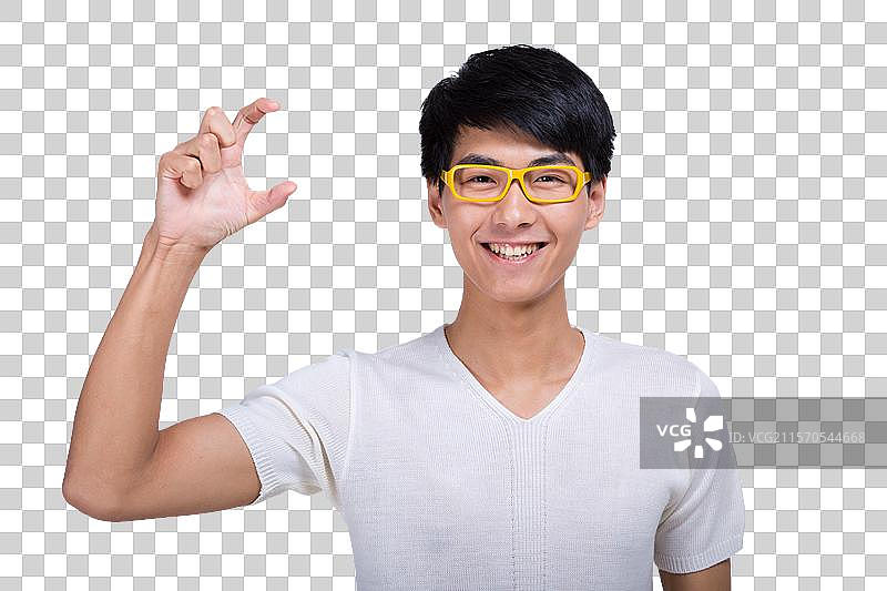 棚拍年轻男人图片素材