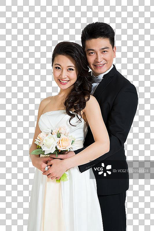 棚拍礼服新婚夫妇情侣图片素材