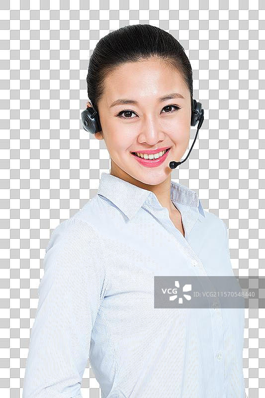 棚拍办公室年轻女人图片素材