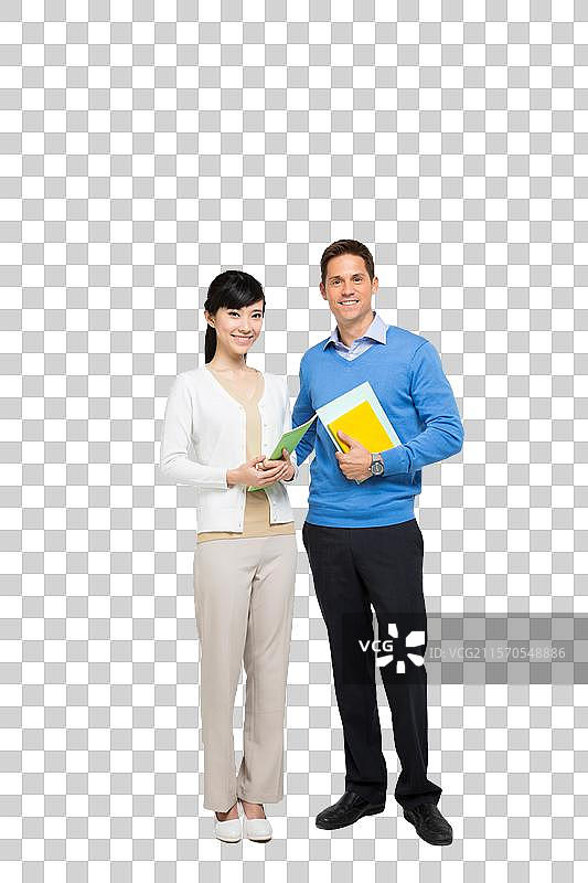 外教老师和年轻女性图片素材