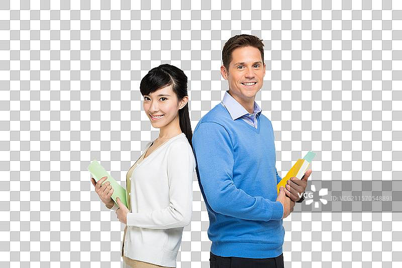 外教老师和年轻女性图片素材