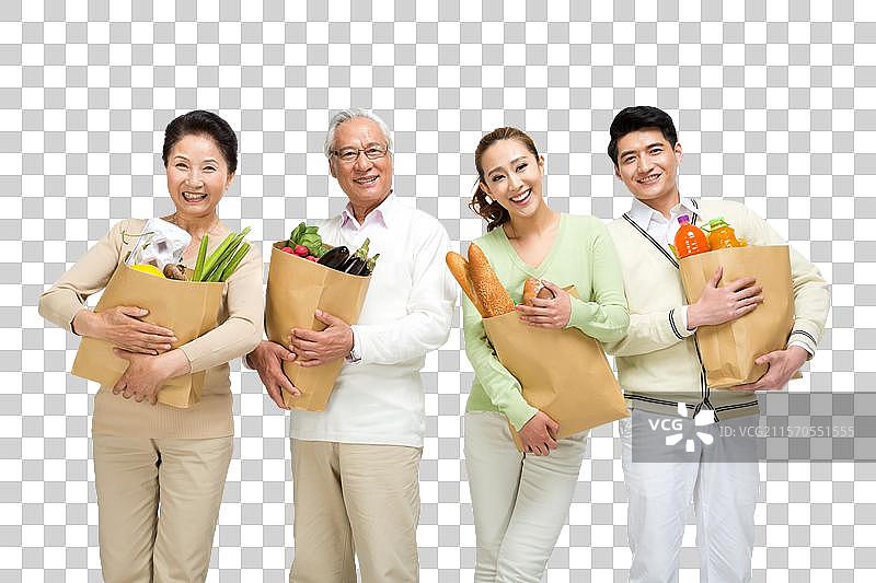 棚拍家庭超市购物图片素材