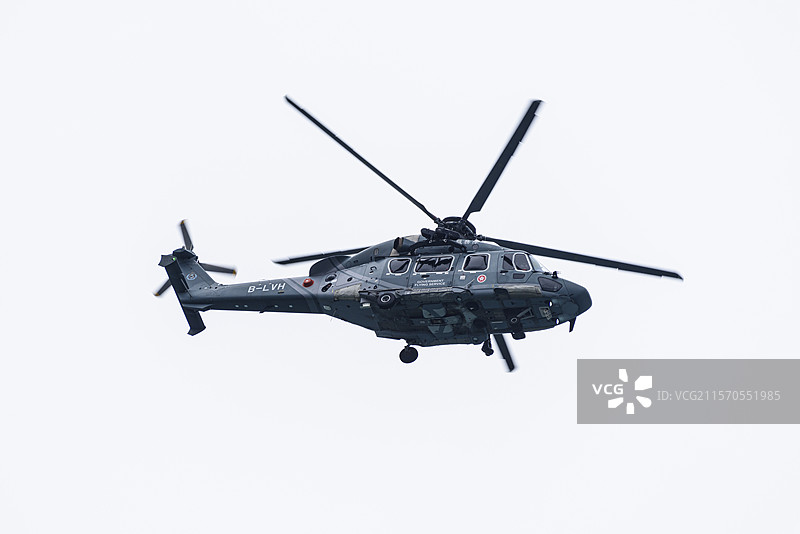 香港政府飞行服务队的H175直升机图片素材