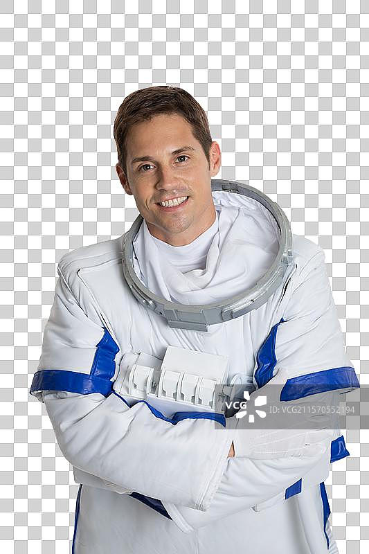 棚拍男宇航员图片素材