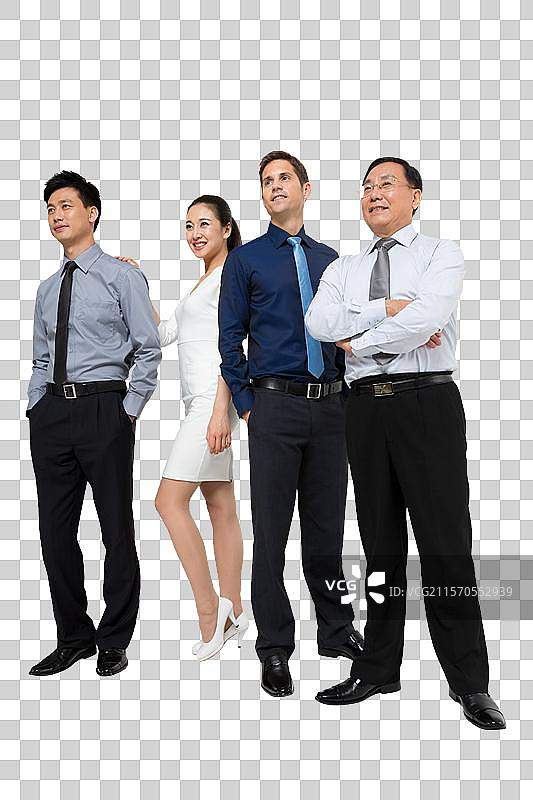 棚拍商务团队图片素材