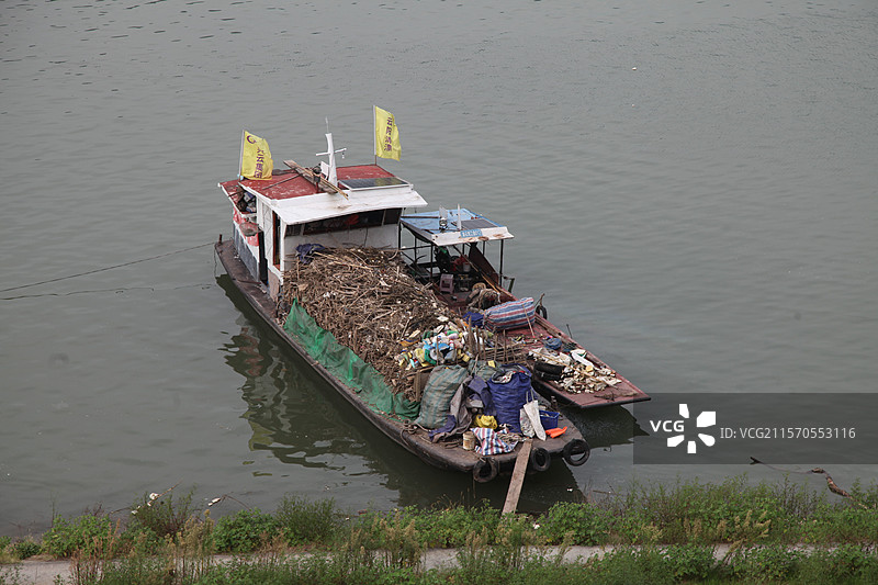 重庆云阳长江三峡水库长江the Changjiang River/the Yangtze River图片素材