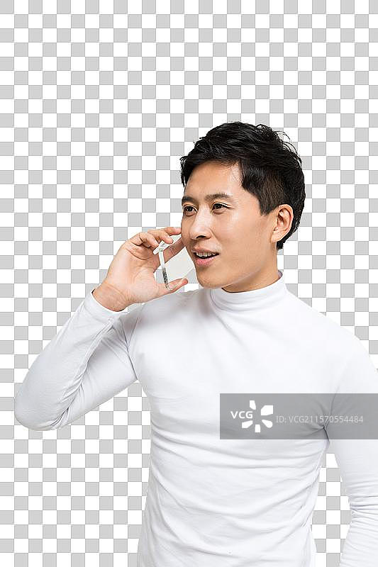 棚拍青年男人科技生活图片素材