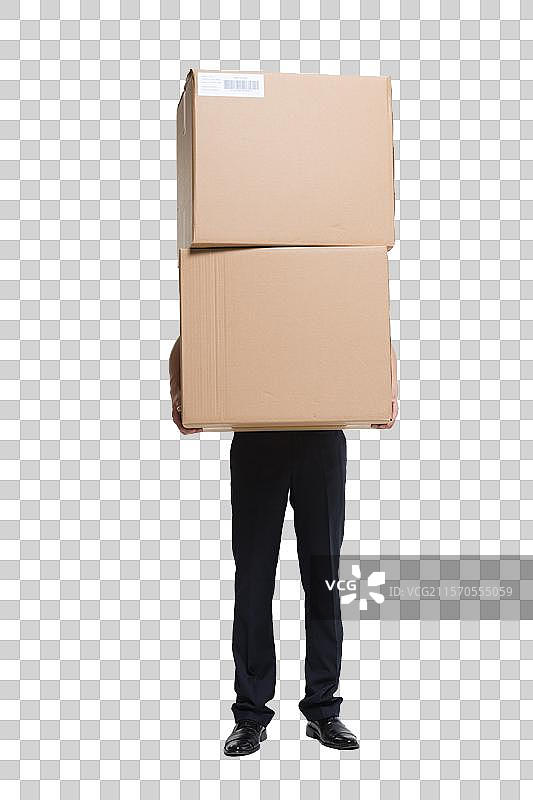 物流快递员图片素材