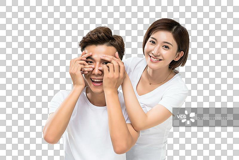 快乐的年轻情侣图片素材