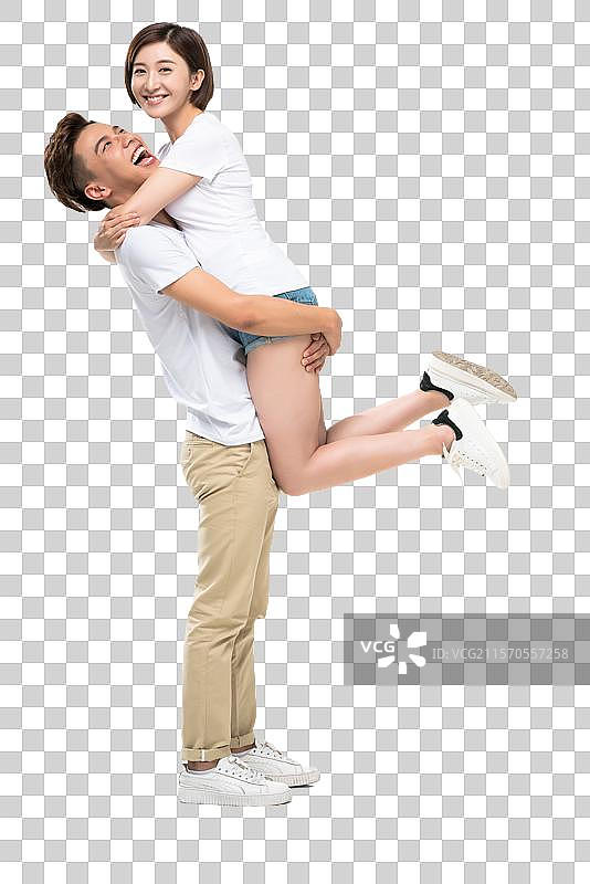 快乐的年轻情侣图片素材